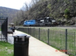 NS 3344 & NS 3336 head EB at about 15 mph